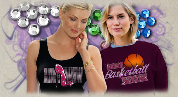 Custom Rhinestone t-Shirts