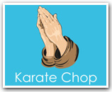 karate chop t-shirt