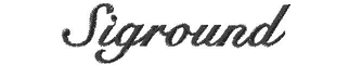 Embroidery font Siground