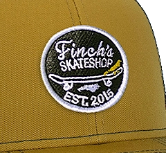 custom woven patch example