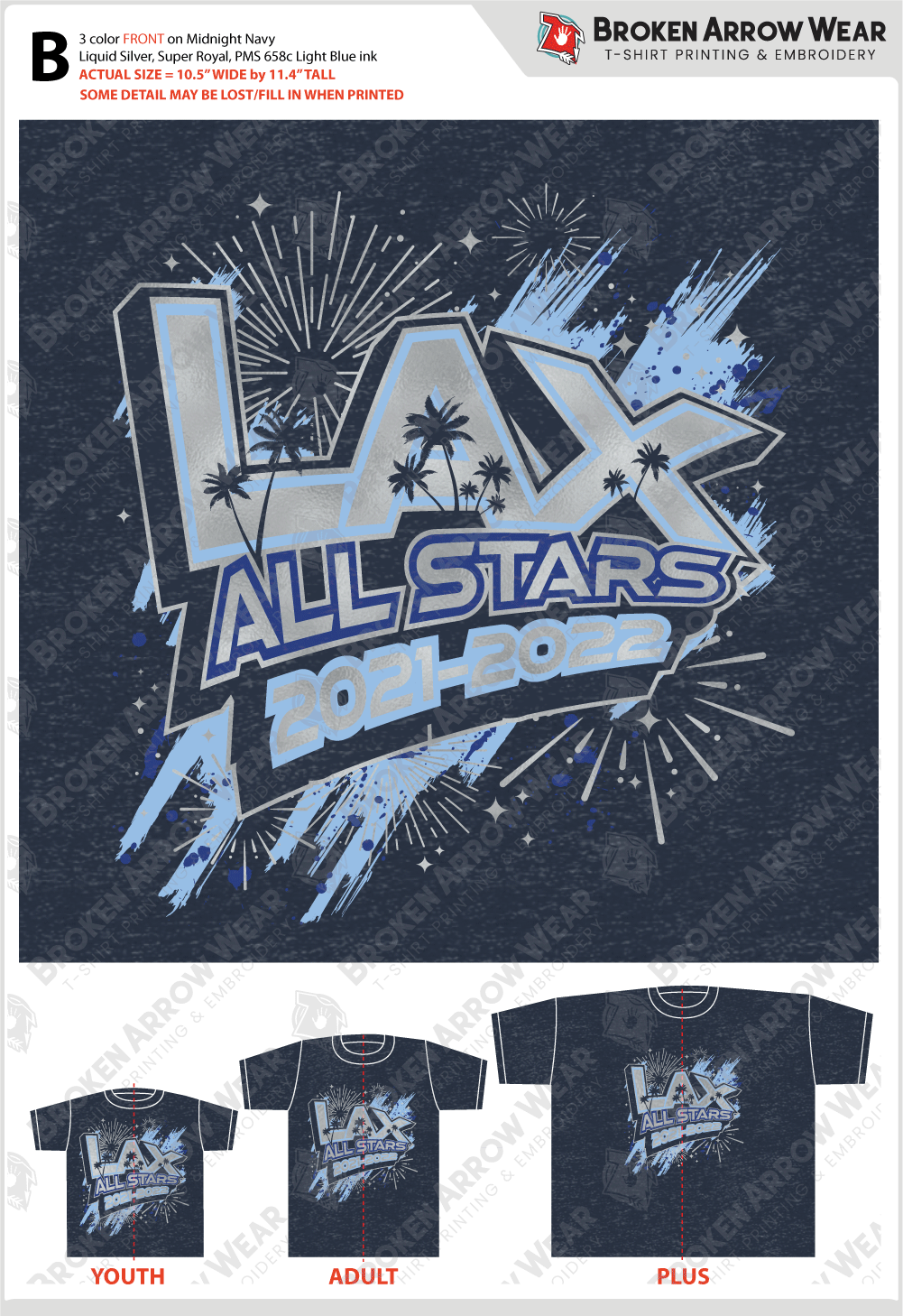 Cheer 4 U Athletics screen printing