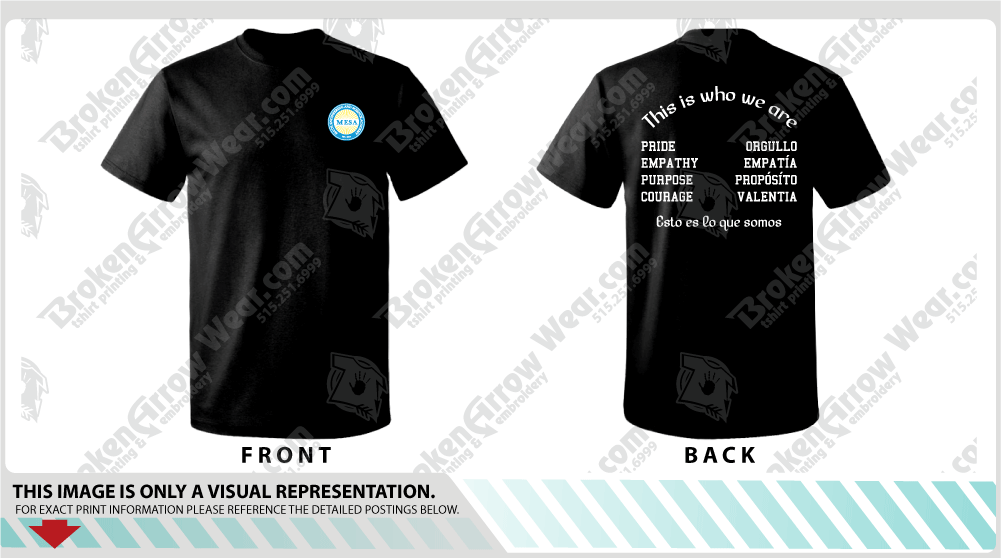 MESA Charter High School ScreenPrint screen print