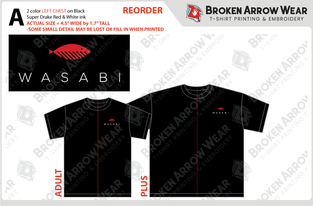 Wasabi Chi ScreenPrint screen print