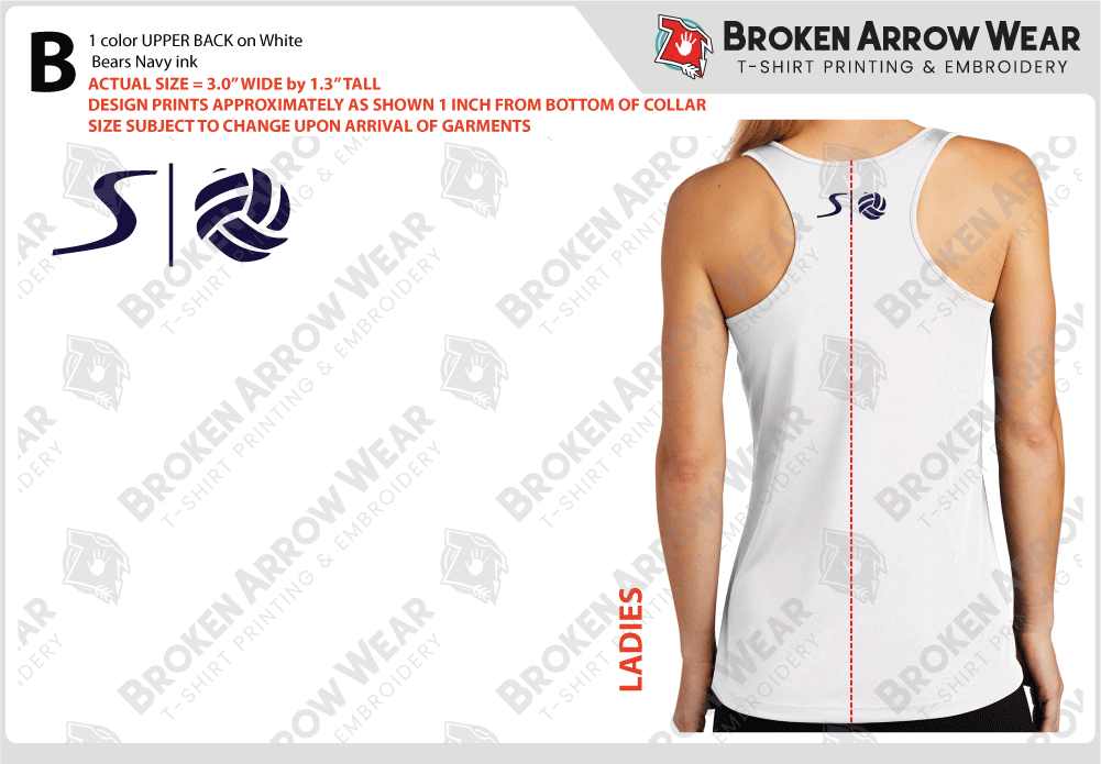 Sinjin Beach Volleyball Club ScreenPrint screen printing