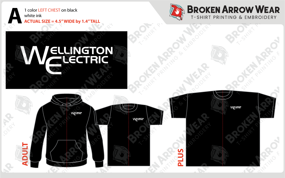 Wellington Electric screen printing