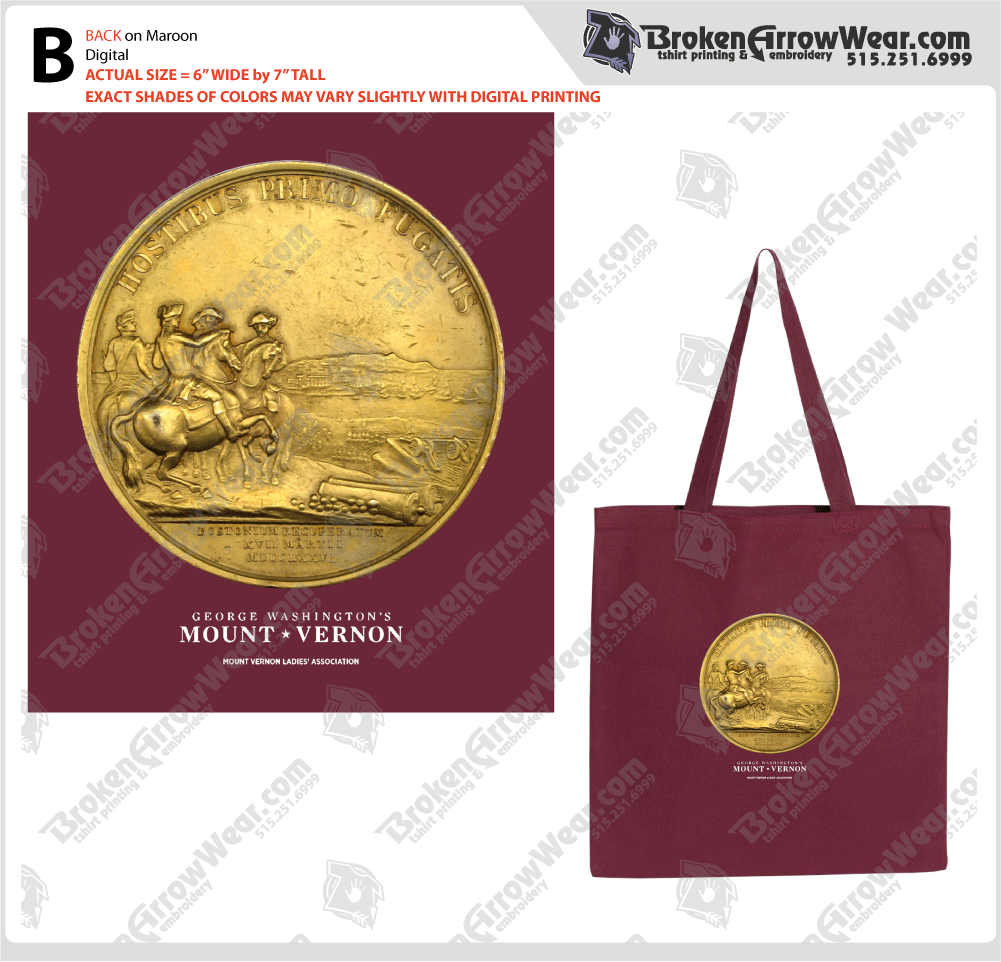 George Washington's Mount Vernon | Digital Printing Dark | digital