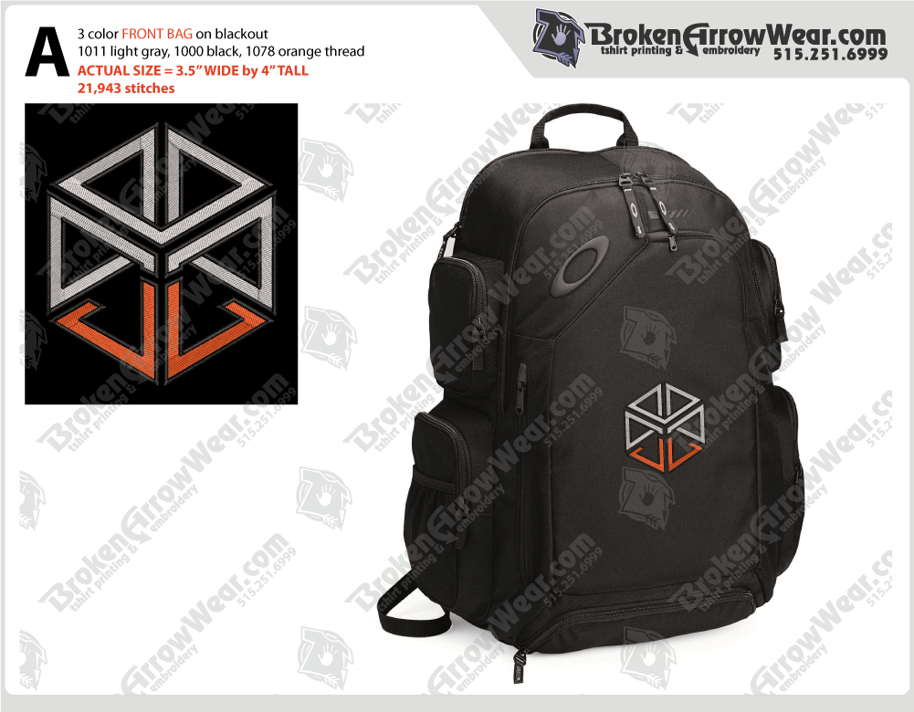 JL Billet Embroidery embroidery