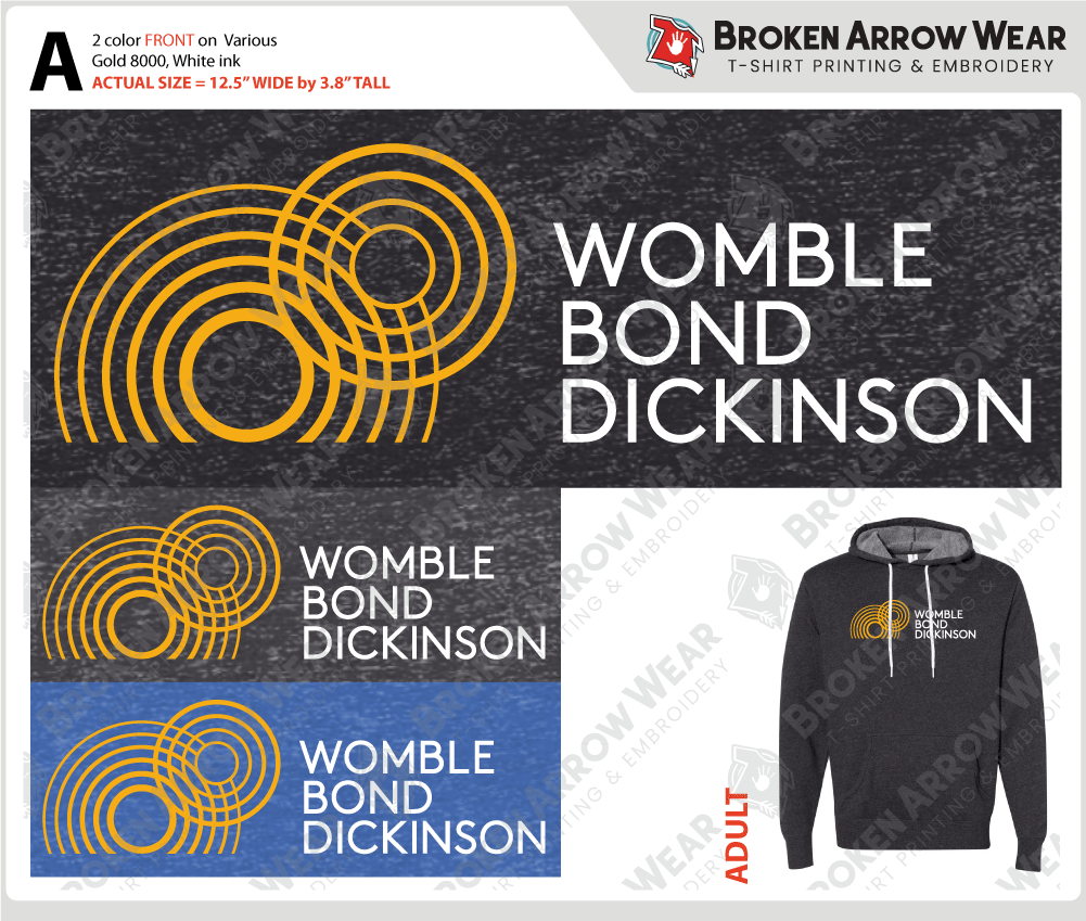 Womble Bond Dickinson LLP ScreenPrint screenprint