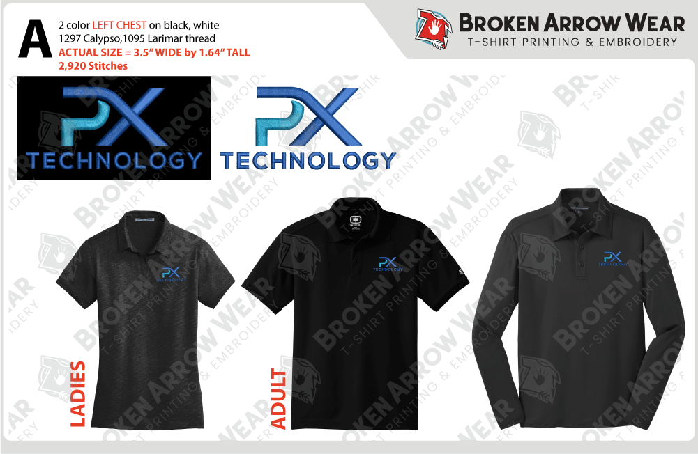 PX Technology | Embroidery | embroidery