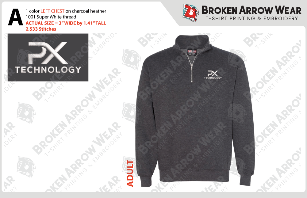PX Technology | Embroidery | embroidery