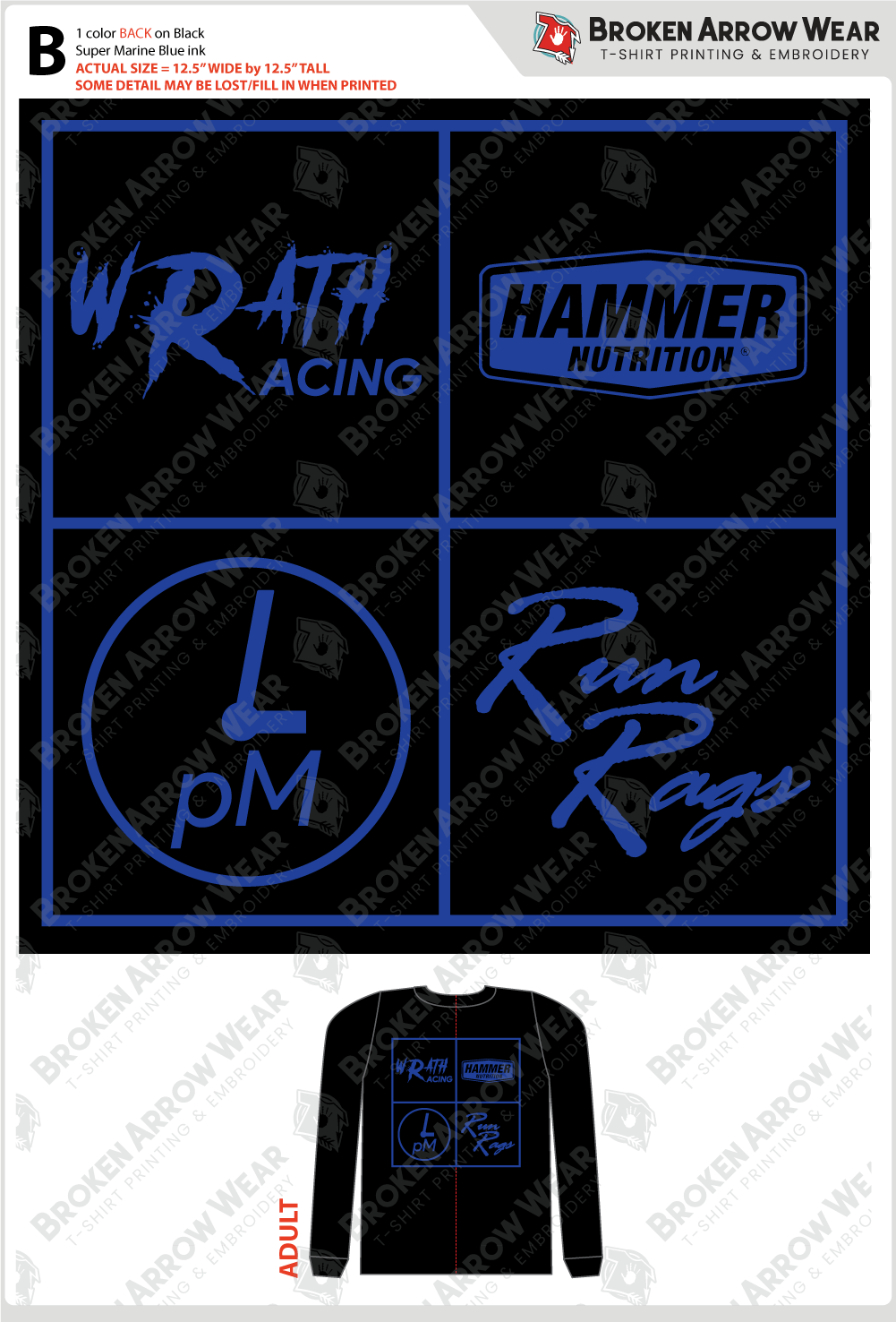 Wrath Racing Logo WRATH Racing | ScreenPrint | screen print