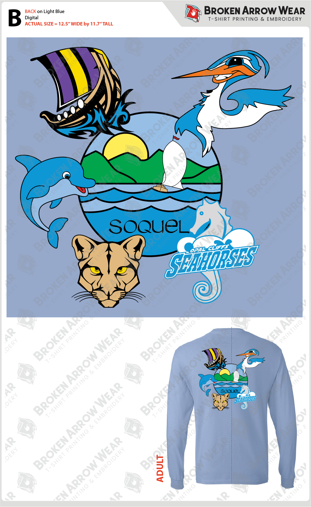 Soquel Union Elementary School District Digital Printing Dark