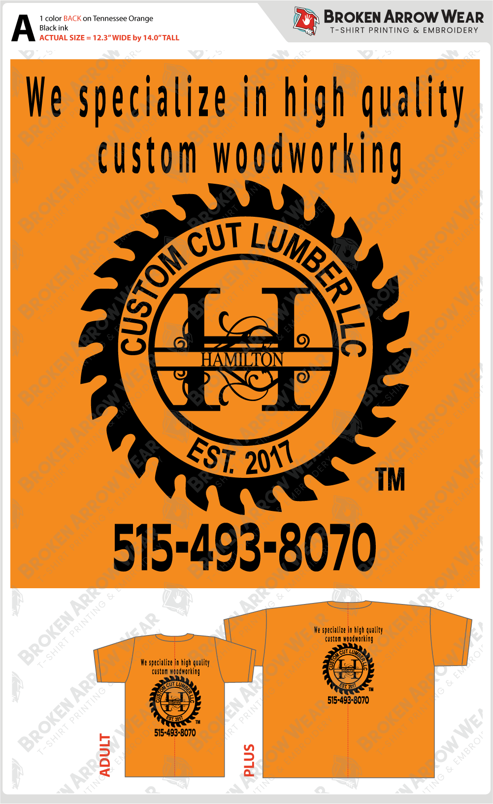 Custom Cut Lumber LLC-288534-Option A