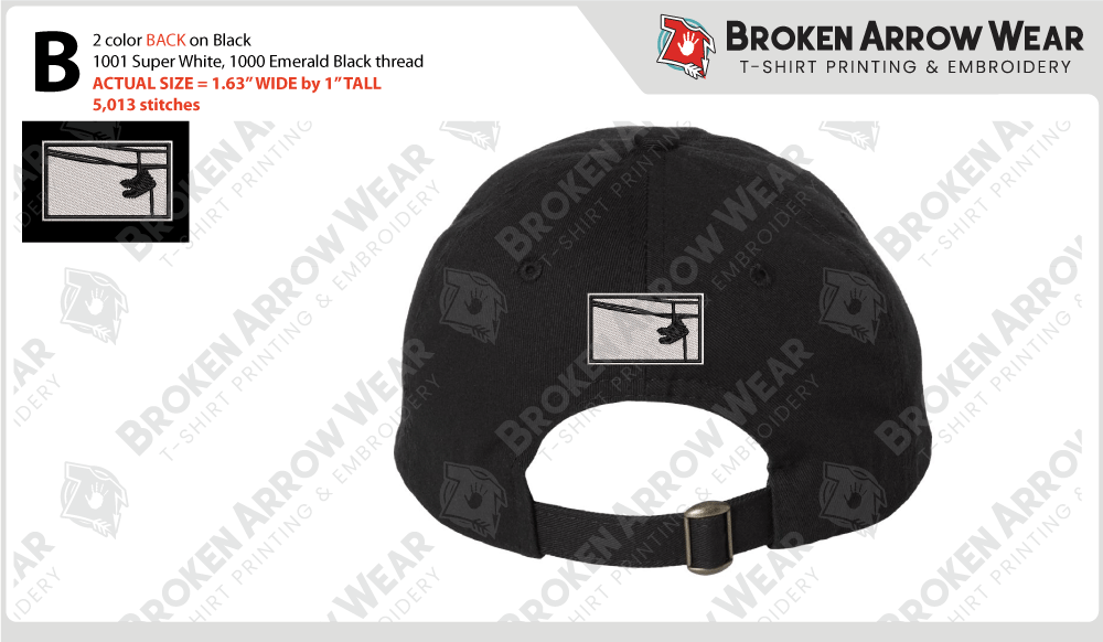 Feet First Productions Embroidery embroidery