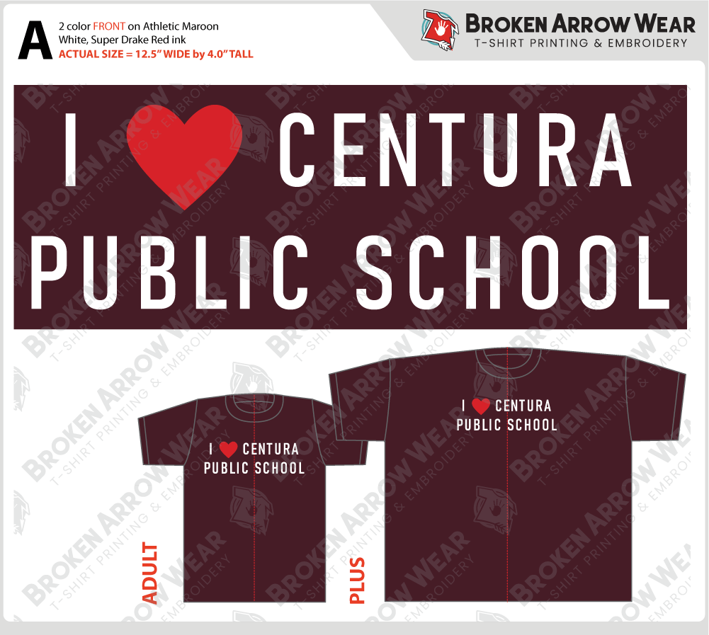 Centura Public School ScreenPrint screenprint
