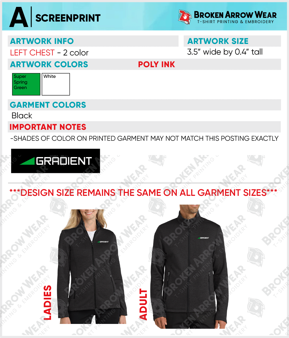 Gradient Racing LLC | ScreenPrint | screen print