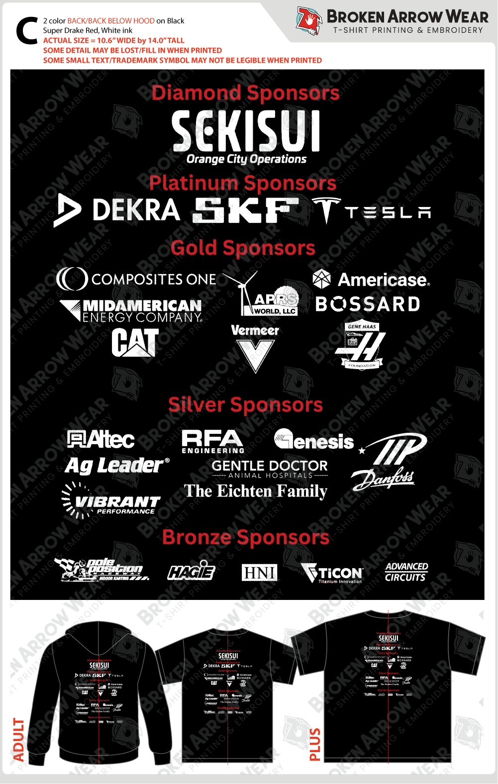 Cyclone Racing Team | Screen Printing | screen print