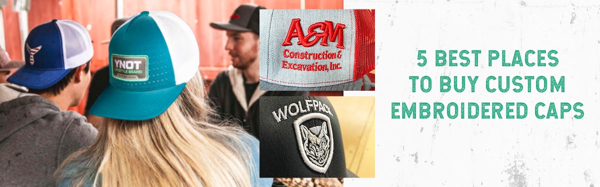 logo placement on hats