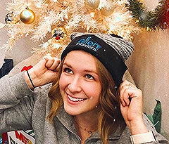 embroidered beanie example