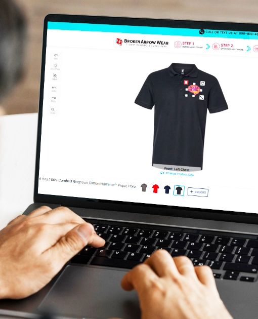 Gildan Polo T-Shirt Design Online