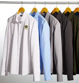 photo of easy-care button ups