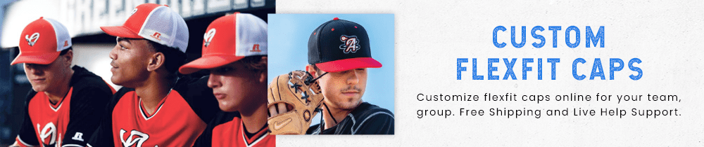 custom flexfit baseball hats