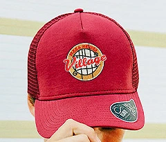 picture of custom embroidery on a hat