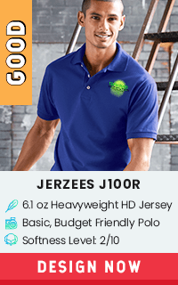 cheap custom polo shirts no minimum