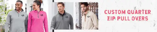 Custom Quarter Zips