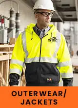 custom safety outerwear/jackets