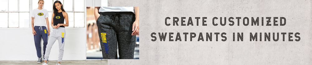 customize your own sweatpants