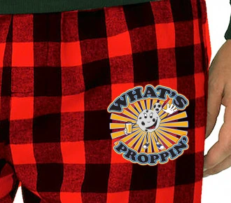 Custom Varsity Print Flannel Pajama Pants - Varsity Style