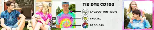 Tie Dye CD100 Youth & Adult