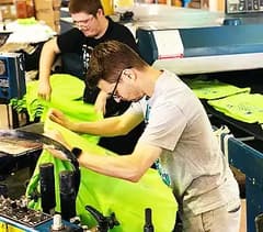 custom screen printing services