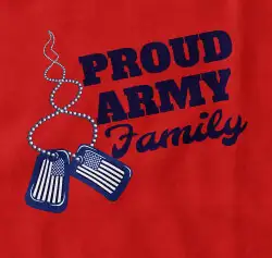 Military family tee