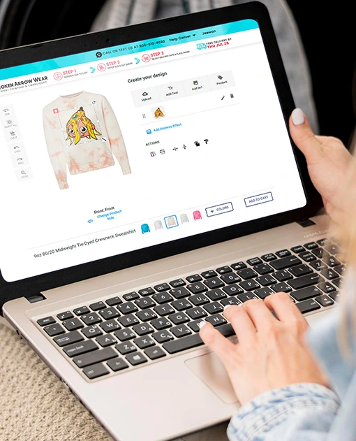 design digital shirt printing online