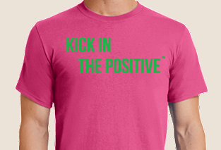 kick in the positive