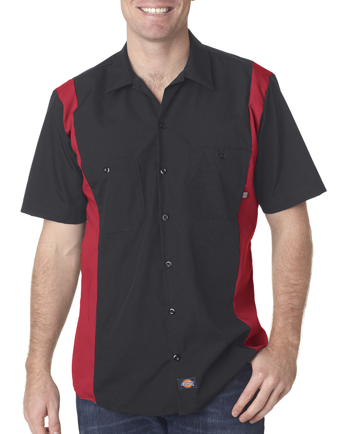 custom embroidered dickies work shirts