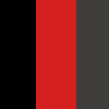 Red Charcoal Black Tri