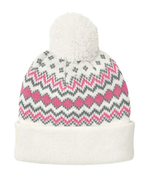 Port Authroity Alpha Pom beanie
