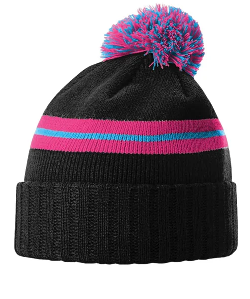 Richardson 135 Ribbed Short Pom Beanie
