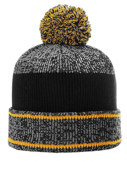 Richardson 148 Ribbed Short Pom Beanie