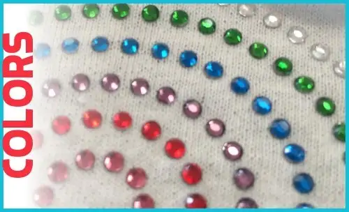 rhinestone colors