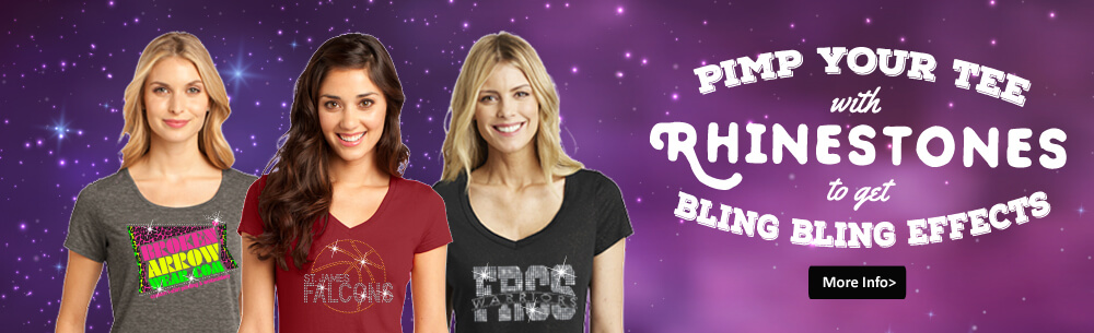 custom rhinestone shirts