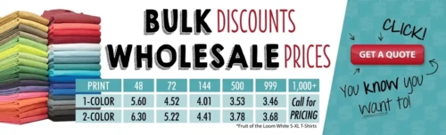 bulk discounts wholesale prices