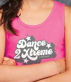 Black T-shirt with a large reflective screen-printed graphic showing a bright, reflective effect under light.