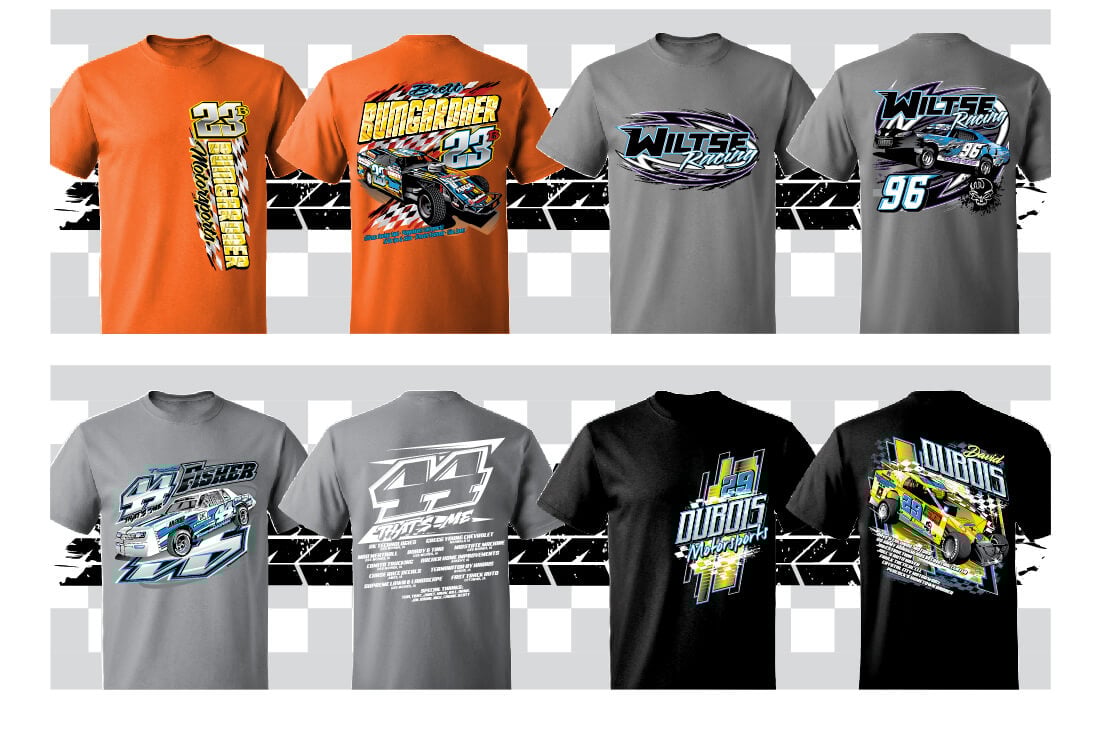 Custom Racing TShirts & Hoodies